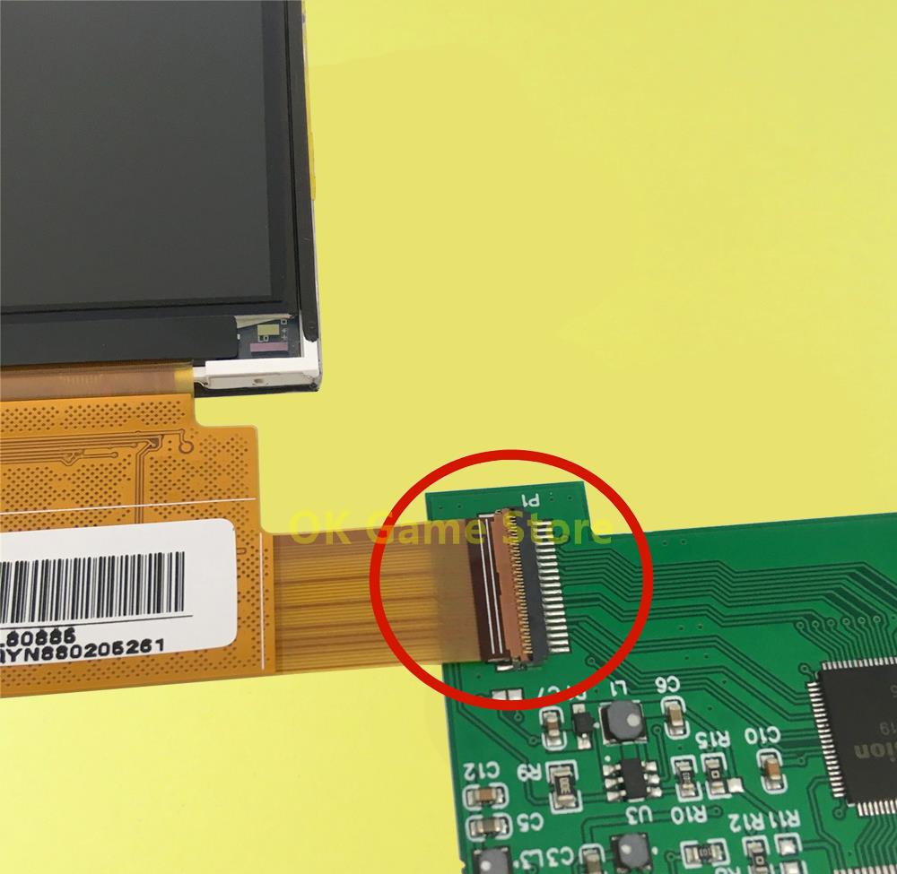Gaming Console Display - 1set High Light screen Modification Kits