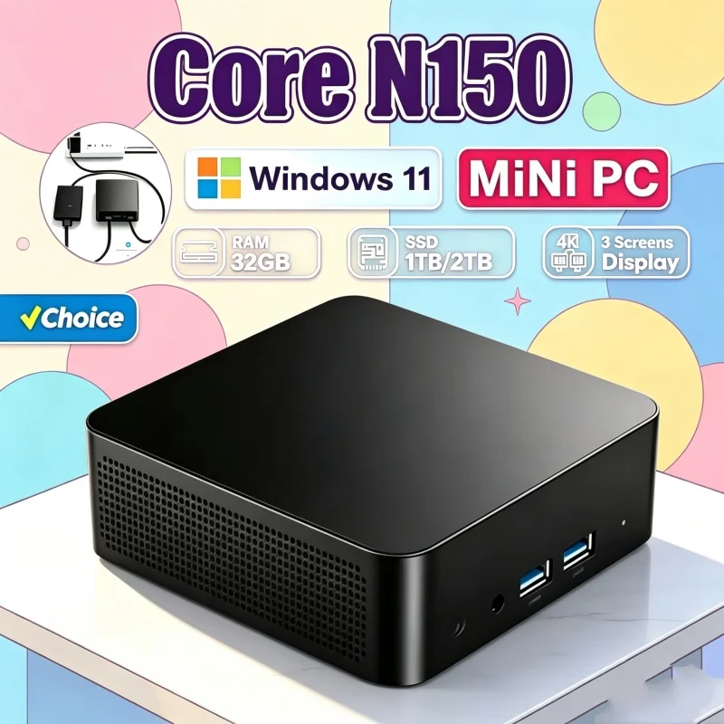 Gaming Console Windows - 2026 Neat Core N150 MINI PC