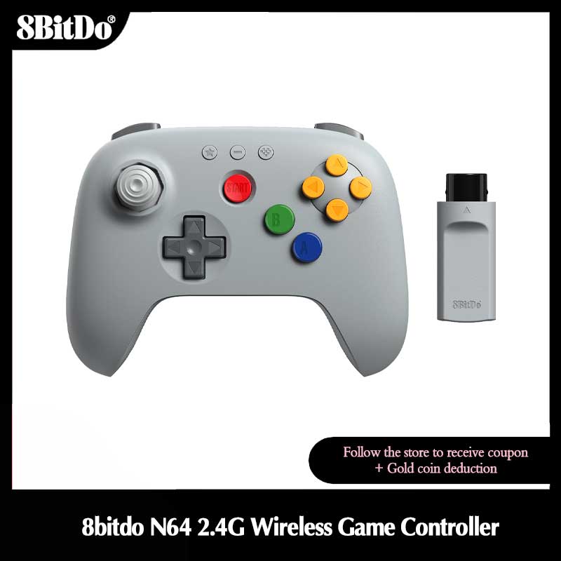 8BitDo N64 2.4G Wireless Gamin - Gaming Console Windows review and price