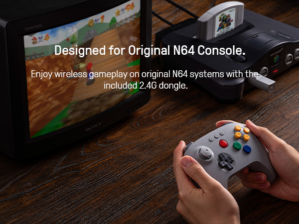 8BitDo N64 2.4G Wireless Gamin - Gaming Console Windows review and price