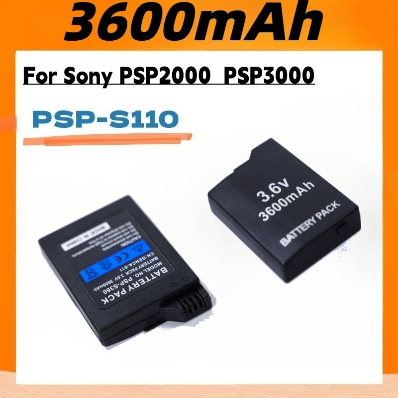 3.6V 3600mAh Built-in Battery  - Gaming Console Psp review and price