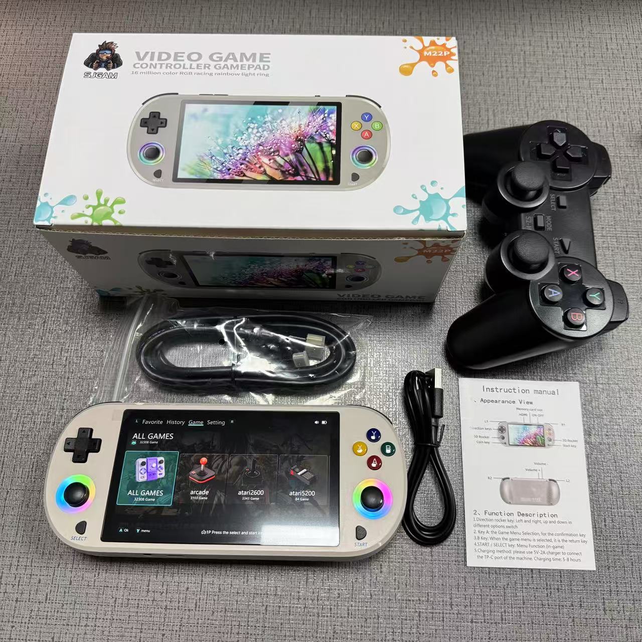 New 128GB M22 Pro Portable Poc - Gaming Console Windows review and price