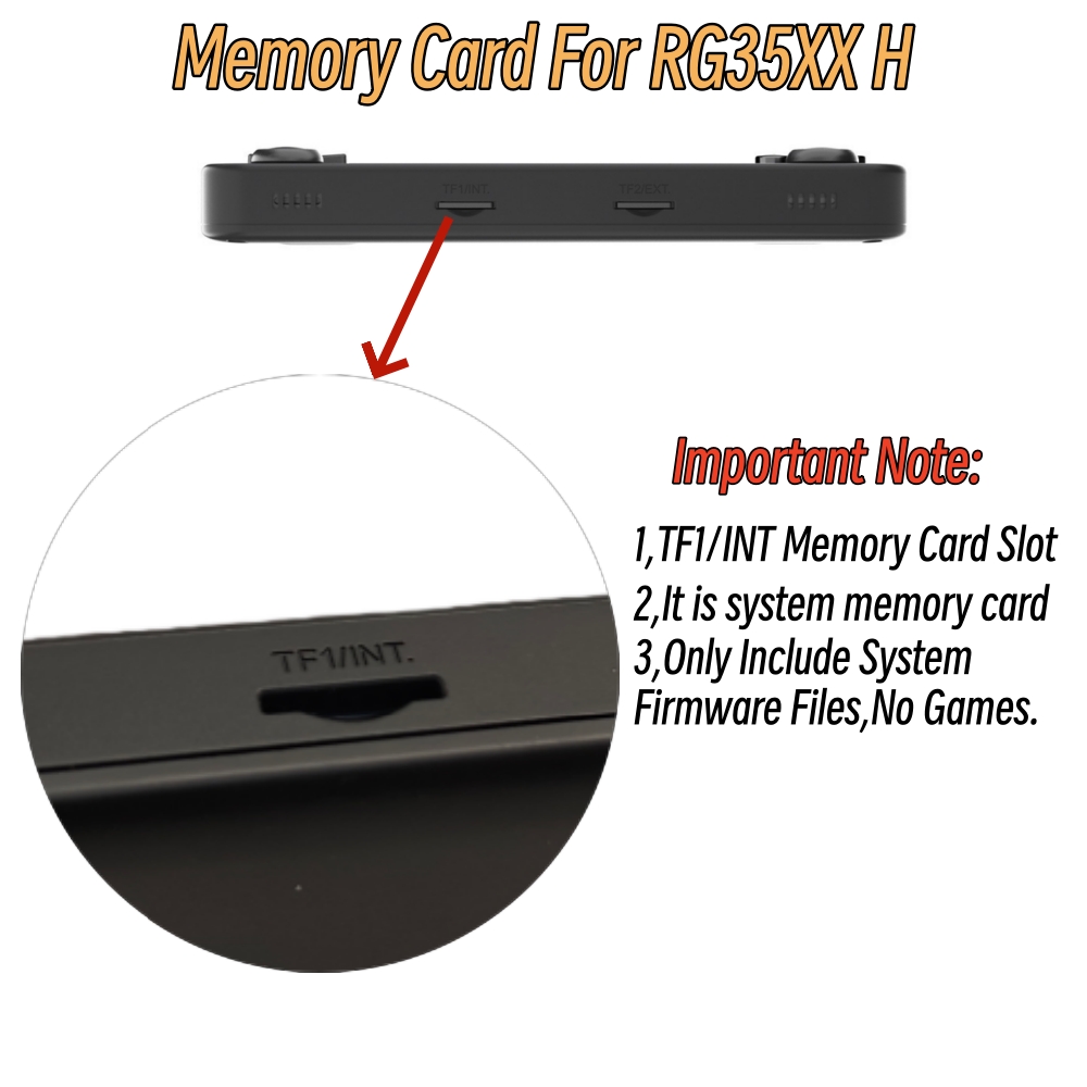 32GB TF1 Memory Card For RG35X - Gaming Console Kit review and price