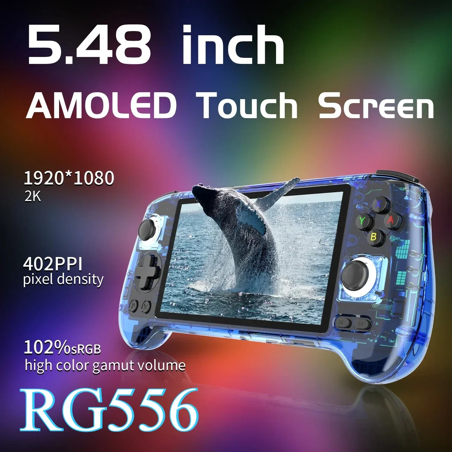ANBERNIC RG556 Handheld Games  - Gaming Console Windows review and price