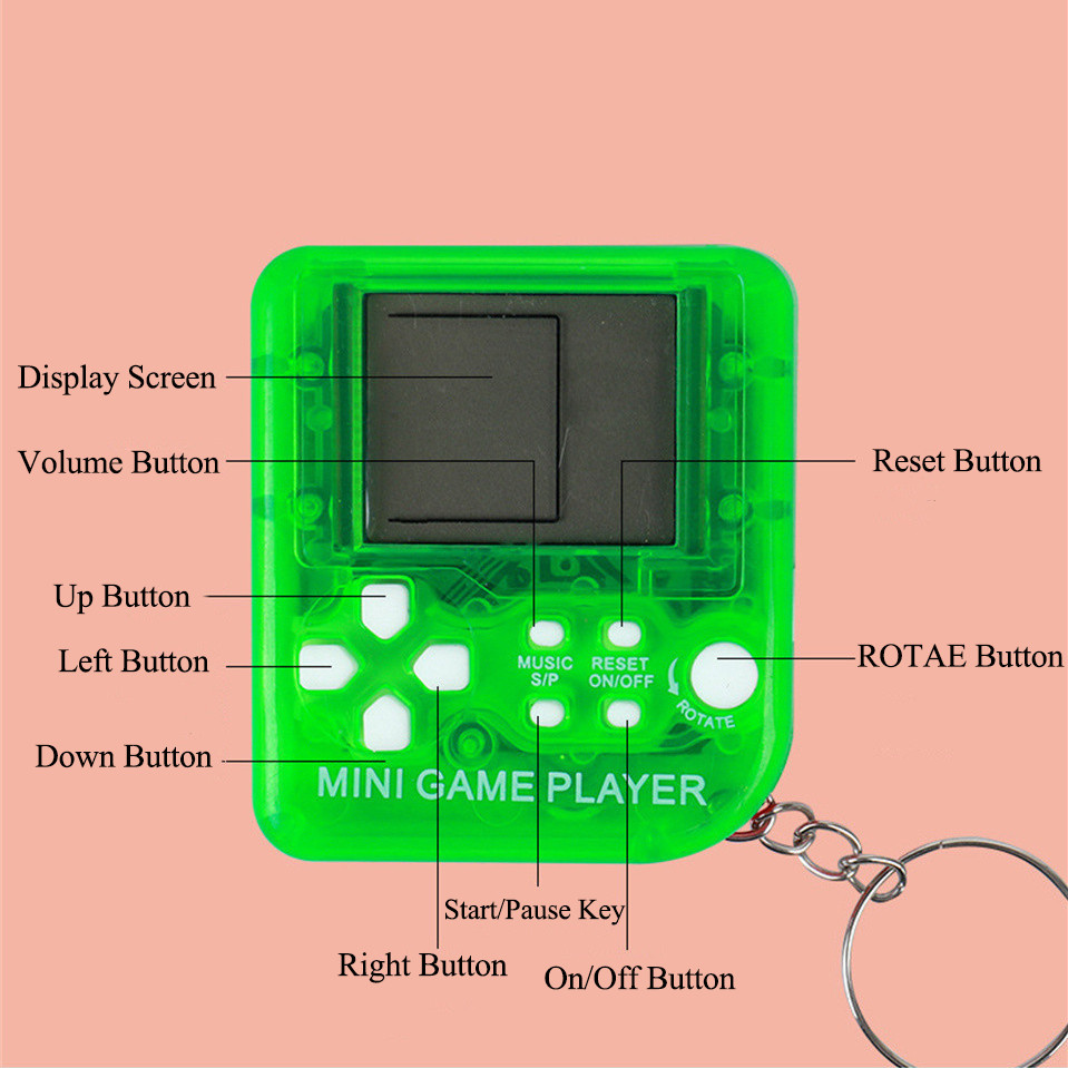 GAMINJA Retro Mini Handheld Ga - Gaming Console For 7 Year Old review and price