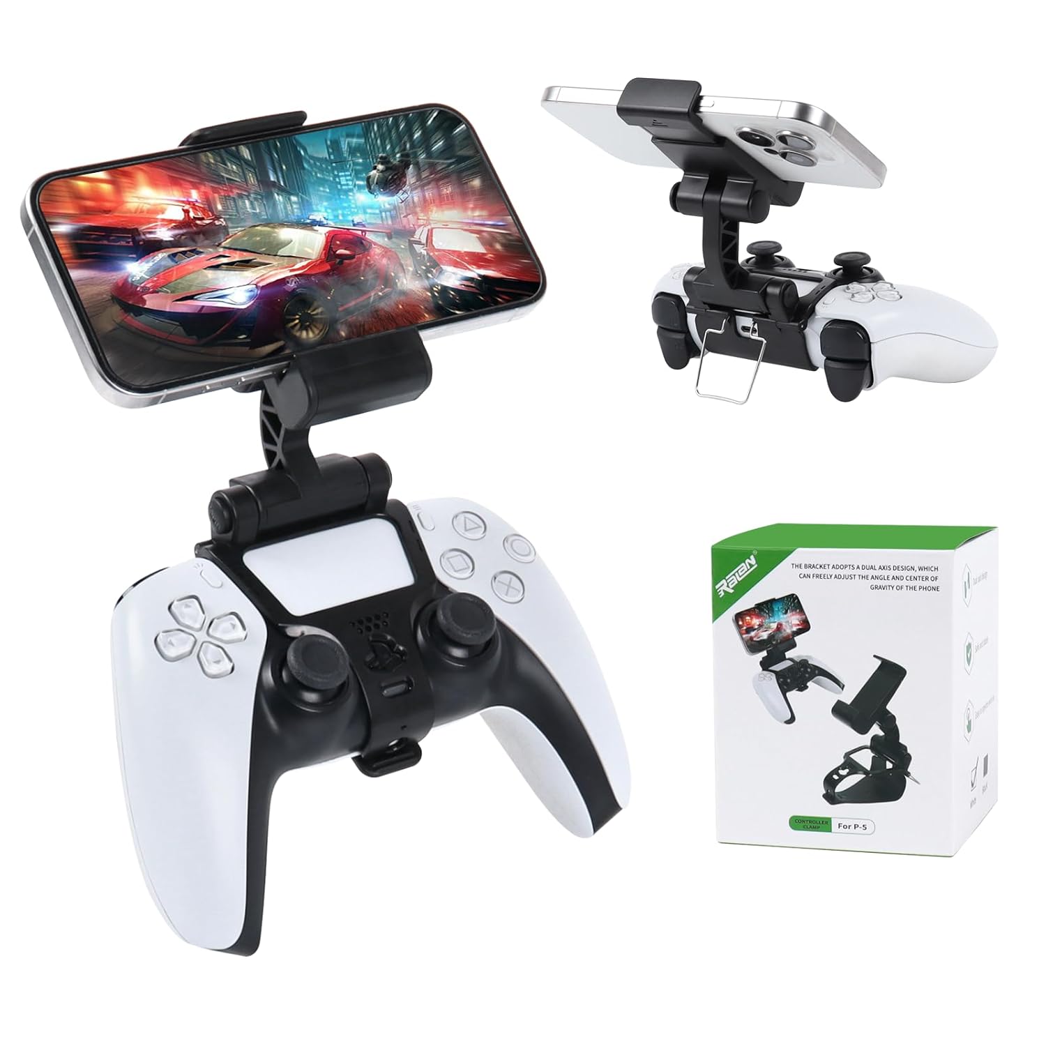 RALAN Phone Mount Holder for P - Sony Controller Dualsense review and price