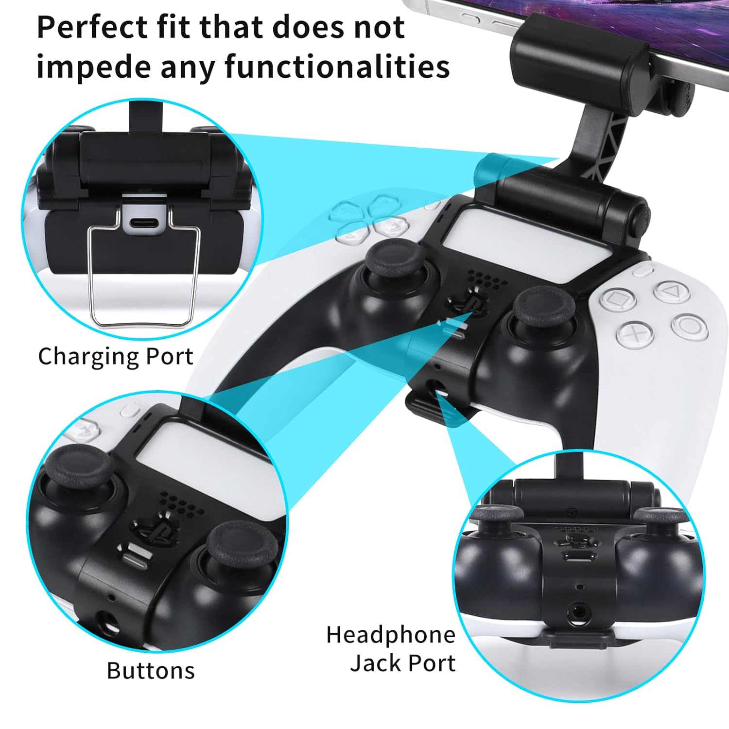 RALAN Phone Mount Holder for P - Sony Controller Dualsense review and price