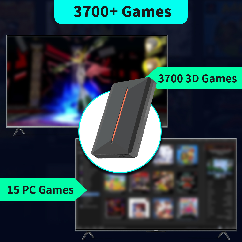 Launchbox OS 500GB Portable Ga - Gaming Console Windows review and price