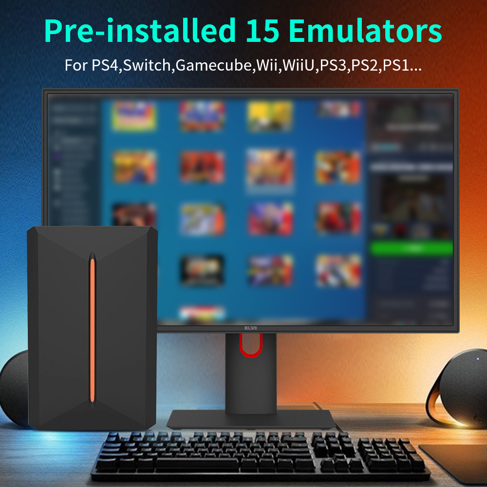 Launchbox OS 500GB Portable Ga - Gaming Console Windows review and price