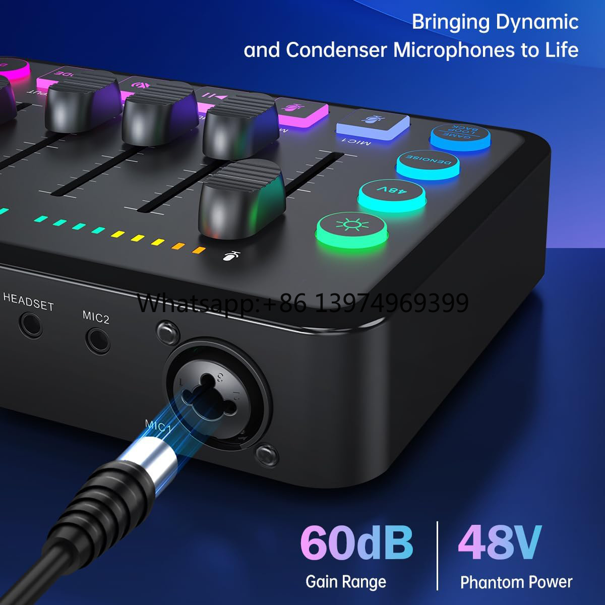 Rechargeable 48V Phantom Power - Gaming Console Handheld review and price
