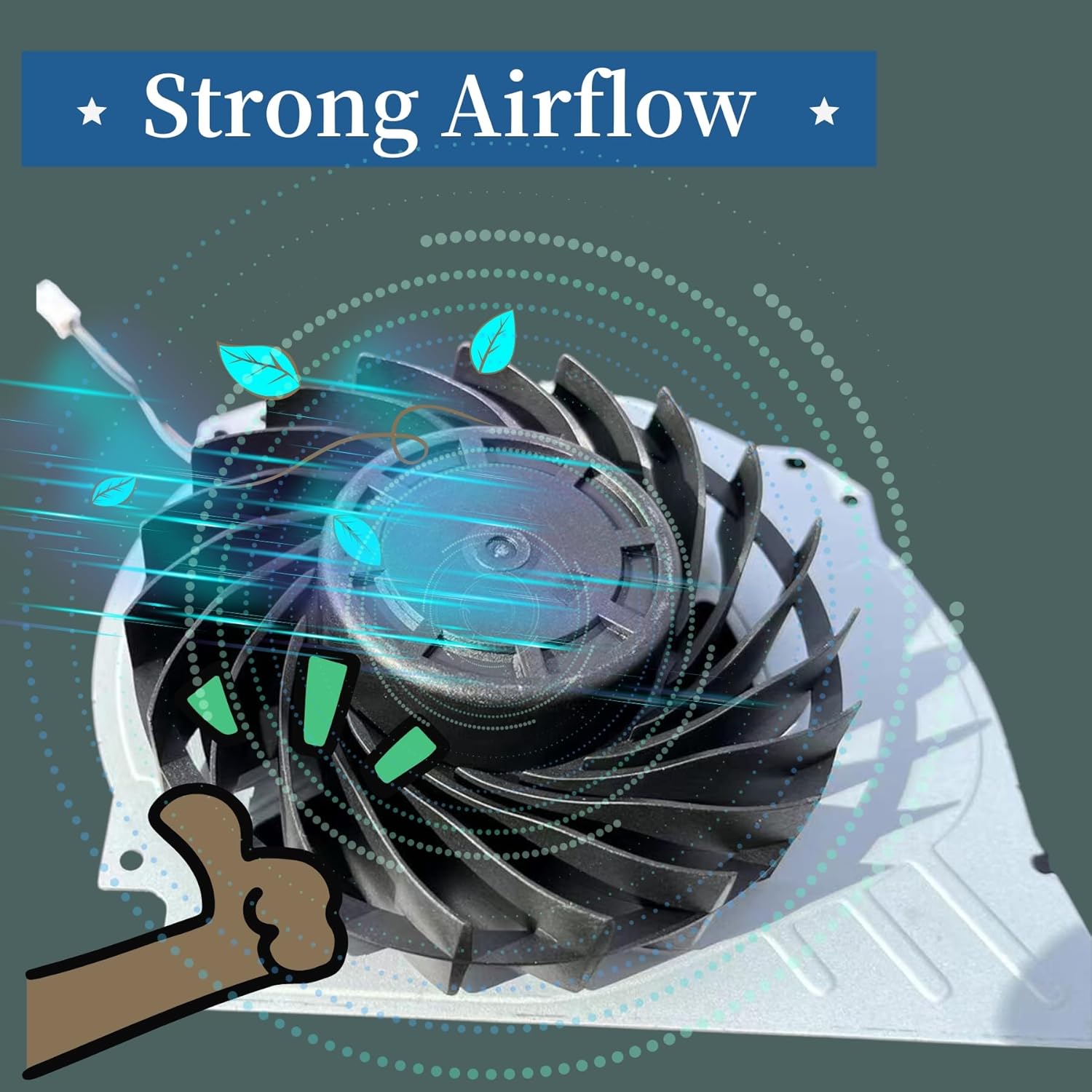 Original Inner Cooling Fan for - Gaming Console In Tv review and price