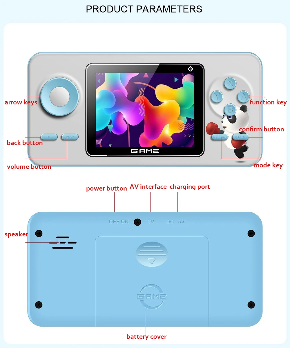 New S5 Mini Retro Video Gaming - Gaming Console For 7 Year Old review and price